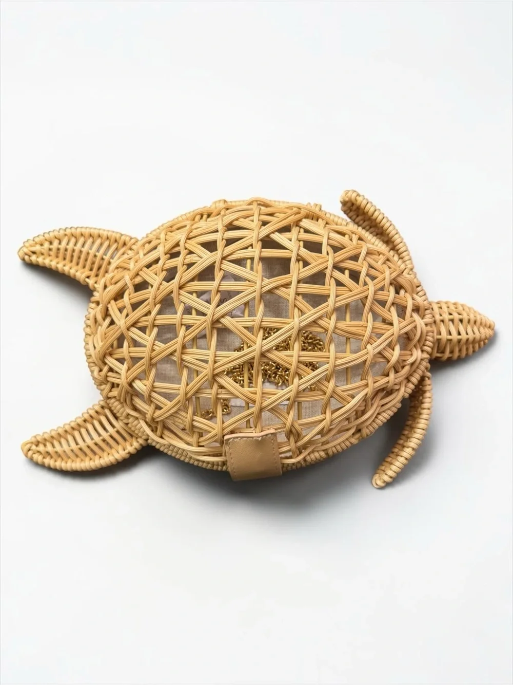 Tommy Bahama Woven Wicker Sea Turtle Purse Shoulder Bag Crossbody NWT